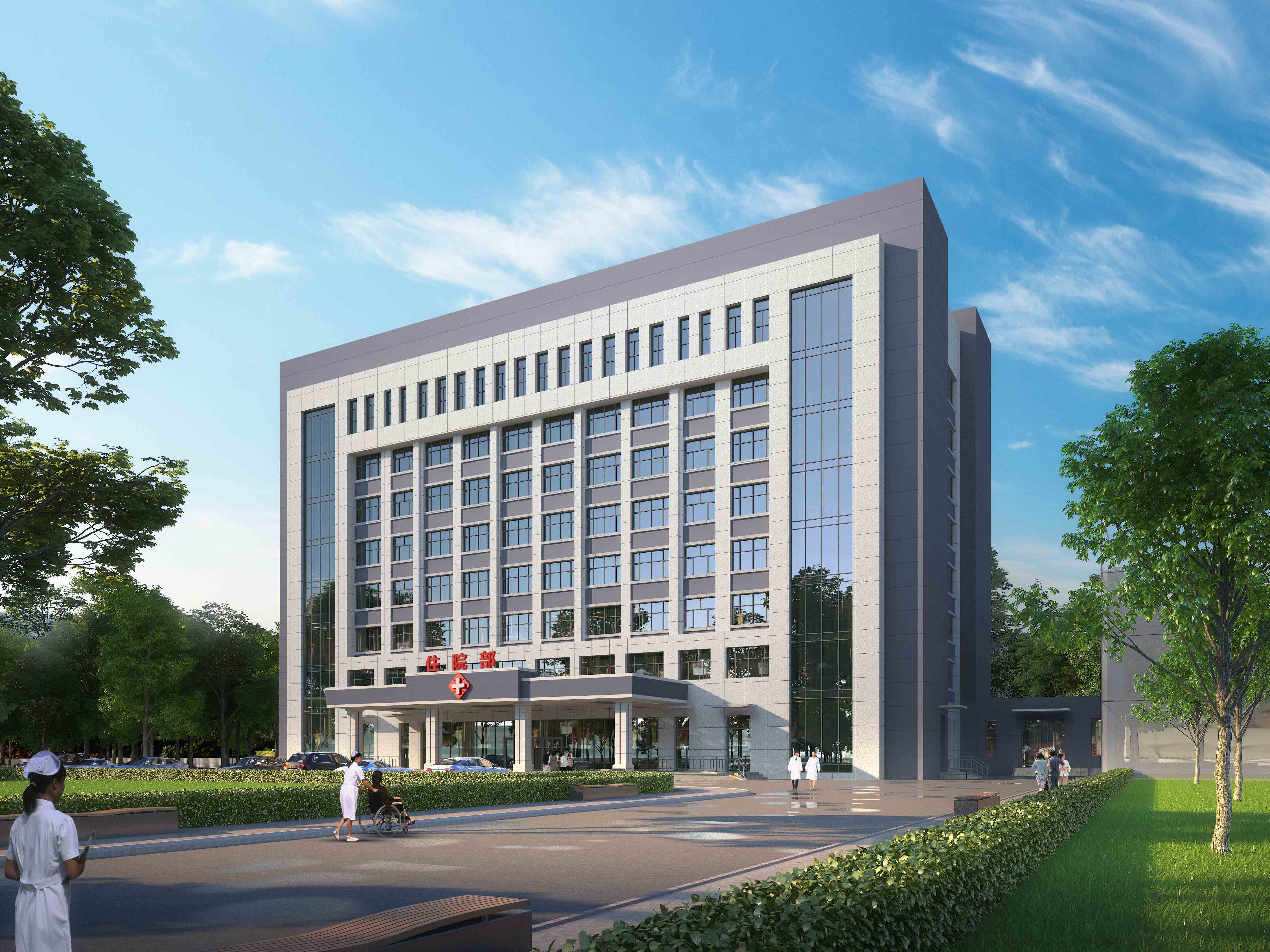 拜泉縣人民醫(yī)院內(nèi)科、住院部綜合樓建設(shè)項(xiàng)目（全國(guó)建設(shè)工程項(xiàng)目施工安全生產(chǎn)標(biāo)準(zhǔn)化工地）